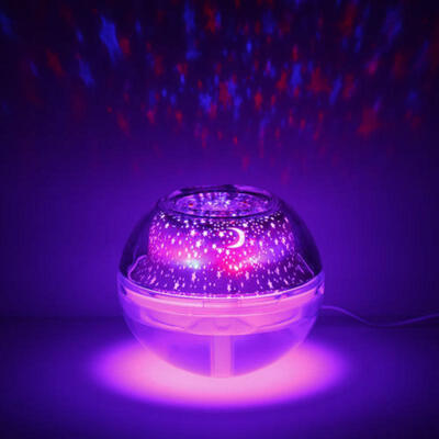 

500ml Humidifier night light projector lights Ultrasonic Air Oil Aroma Diffuser