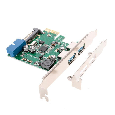 

2-Port 4-Port SuperSpeed USB 30 PCI Express Controller Card Adapter 15-pin SATA Power Connector Low Profile