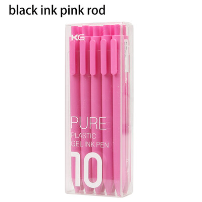 

KACO Pure Retractable Gel Ink Pens Fine Point 05mm Click Pens for Coloring Book Planners 10pcsset