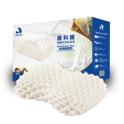 

zencosa Thailand natural latex pillow shoulder pillow