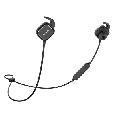 

QCY QY12 Pro Magenta Professional Wireless Sport Bluetooth Running Headset Smart Bluetooth 41 Universal In-Ear Bluetooth Headset Black