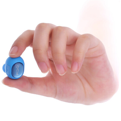 

Беспроволочные интеллектуальные мининаушники Bluetooth QCY Q26 общепринятые,синий