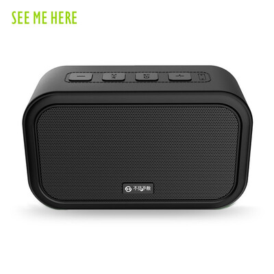 

See Me Here BV590 Bluetooth Speaker Portable Mini speaker FM Radio subwoofer SD card supported with wireless outdoor speaker