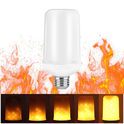 

SUPli Fire Atmosphere Decorative Bulb with Standard Base Flickering Flame Lamp