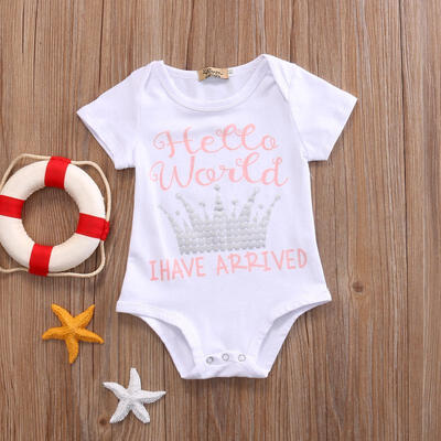 

Newborn Toddler Kids Baby Boys Girls Romper Jumpsuit Bodysuit Clothes Outfit Set
