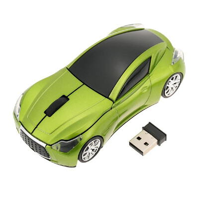 

24GHz Wireless Racing Car Shaped Optical USB MouseMice 3D 3 Buttons 1000 DPICPI for PC Laptop Desktop
