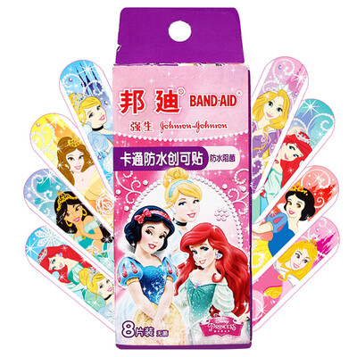 

Bondi мультфильм водонепроницаемый Band-Aid Disney Princess серии 8 шт