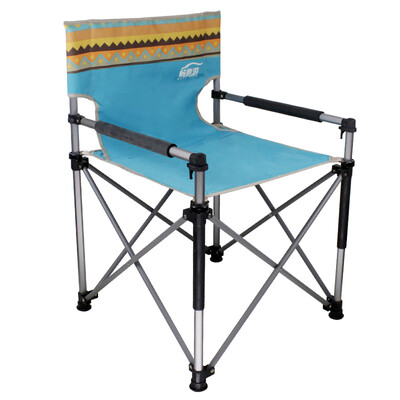 

Easy Tour Easy Tour Outdoor Folding Chair Portable Director Chair Audiovisual Chair Computer Chair Stool Aluminum Fishing Chair Ethnic Style Orange