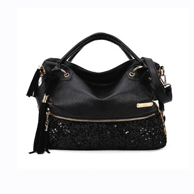 

Black Leopard-print Bag 2015 New Womens Bag