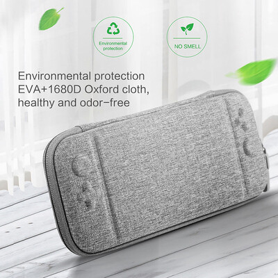 

2018 New EVA Hard Bag Storage Travel Carry Pouch Case for Nintend Switch Protective Gray Bags for NS Nintend Switch r20
