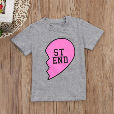 

Ladys Mother Daughter Matching Summer Baby Girl Kids Top Blouse Clothes T-shirt