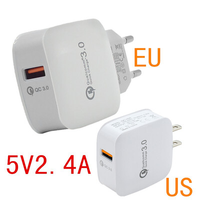 

Mzxtby Quick Charge 5V3A Fast Phone Charging USB Adapter Universal 5V24A QC30 Fast Charger for iphone Huawei Xiaomi Redmi Mi