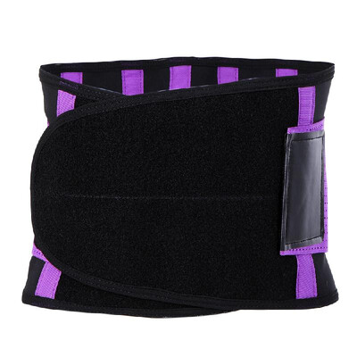 

Fitness Workout Waist Support Belt Adjustable Belly Abdomen Trimmer Sports Waist Brace Support Running Yoga Waist Compression Stra