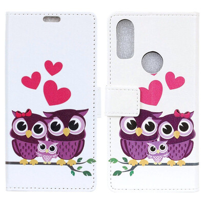 

MOONCASE BQ Aquaris X2 Painted Leather Case - Love Cat