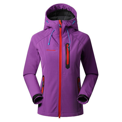

SAENSHING Softshell Jacket Women Brand Waterproof Rain Coat Outdoor Hiking Clothing Female Windproof Soft Shell Fleece Jackets