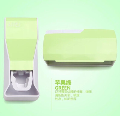 

Creative Automatic Toothpaste Toothbrush Shelf ABS Plastic Toothpaste Pendant Bathroom Accessories