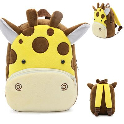 

Giraffe Children Backpack Toddler Bag Animal Shape Baby bag