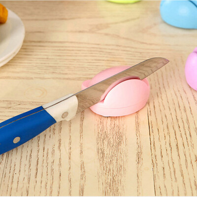 

MyMei Useful Knife Storage Tool carrier Mini Cartoon Grindstone Sharpener Kitchen Tool