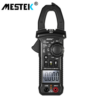 

MESTEK Professional True RMS LCD Digital Clamp Meter Multimeter ACDC Voltage AC Current Continuity Tester