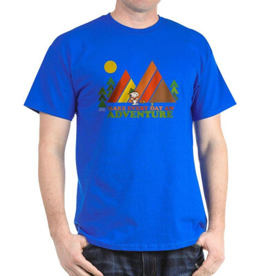 

CafePress Snoopy-Make Every Day an Adventure - 100 Cotton T-Shirt