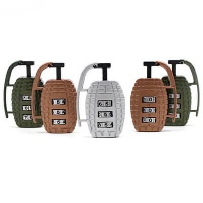 

New 3 Digit Dial Combination Suitcase Luggage Metal Code Password Lock Padlock