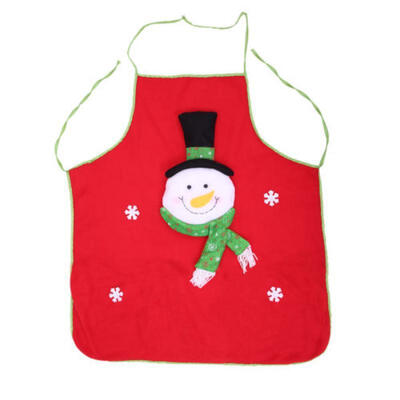 

Funny Christmas Cooking Apron Party Dinner Aprons Santa Claus Xmas Decoration