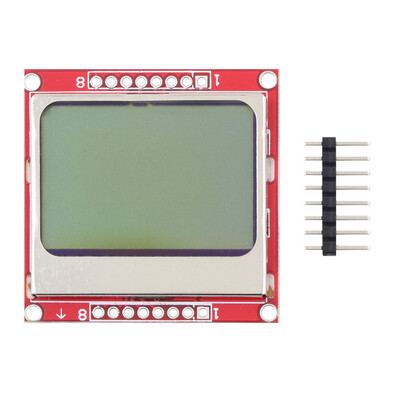 

Новый 84*48 ЖК-модуль голубой подсветкой адаптер PCB для Nokia 5110