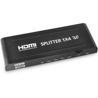 

Fergie Kappa (cabos) hdmi distributor HDMI1 points 4 allocator hdmi1 into 4 out hdmi splitter 1.4 3d high-definition sub-screen F027