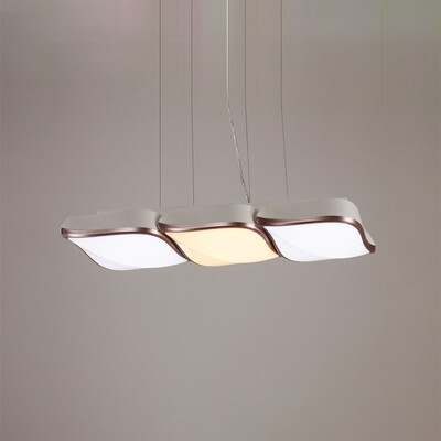

Baycheer HL487631 Creative Hanging Bar Light 2480" Rose Gold White Light LED Linear Pendant Light