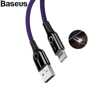 

Baseus Intelligent Power off USB Charging Cable for iphone XS XR XS Max Fast chagrging&data Transfer for Apple 8 7 6