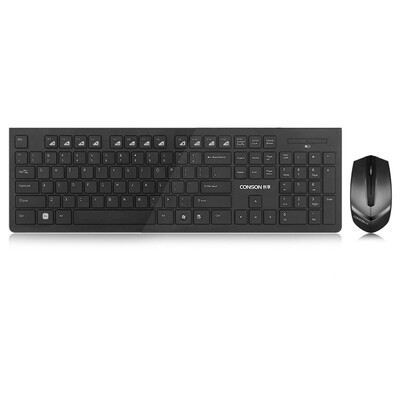 

Chong наслаждаться (Conson) CS4000 Беспров.мышь тонкий ноутбук компьютер черный