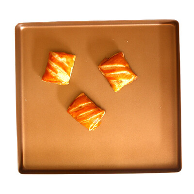 

Jingdong Supermarket] three - shaped square baking baking mold (gold does not stick) SN1312
