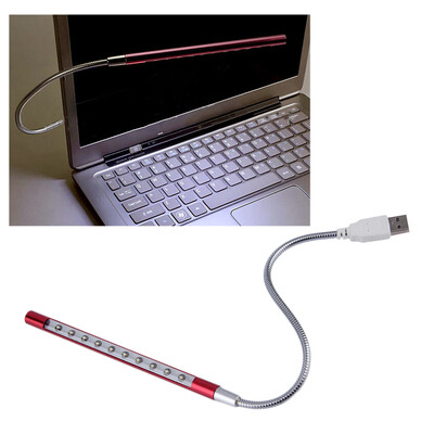 

Мини-стол для чтения USB LED Light гибок для ноутбука ноутбук Портативный Новый
