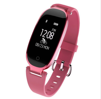 

Heart rate bracelet ladies sports waterproof Bluetooth wear step counter health S3 smart bracelet table