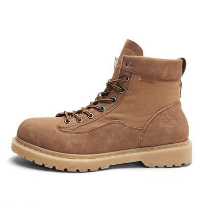 

2018 new Martin boots female British wind students Korean version of the wild thick with couples chic motorcycle boots women spring&autumn