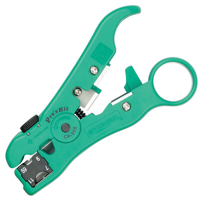 

Pro'skit CP-505 Multifunctional Stripper Strippable Cable / Telephone Line / Coaxial Cable