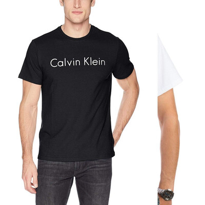 

Calvin Klein Mens Short Sleeve Logo T-Shirt