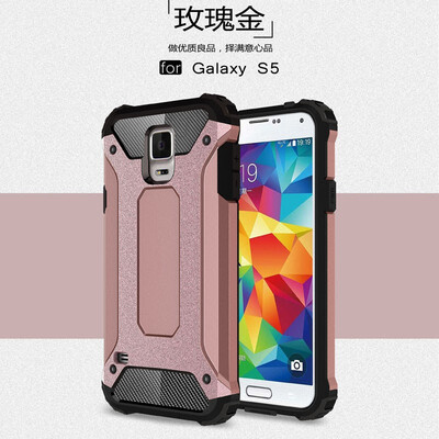 

Fivice Samsung Galaxy S5 case Luxury Silicone Diamond Armor PC Hard Shell Phone Case