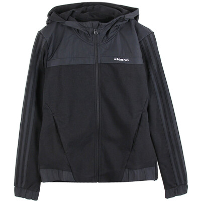 

Adidas ADIDAS NEO Womens Casual Sports Series W EMBRD ZIP HDY Sports Hooded Jacket DX0047 XL Code