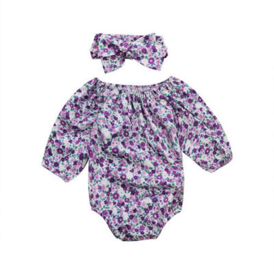 

Floral Newborn Infant Baby Girls Bodysuit Romper Jumpsuit Outfits Set Clothes