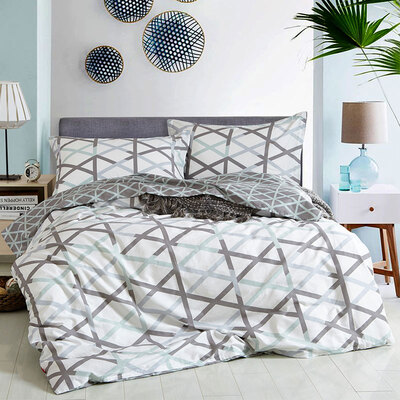 

WEIZHONG cotton bed set (duvet cover/fitted sheet/pillow case) 1.2m bed