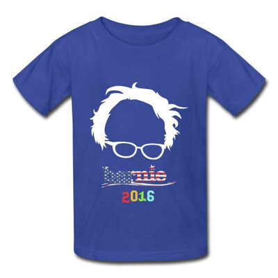 

Bernie Sanders Presidential Campaign 2016 Logo Boys Shirt Black