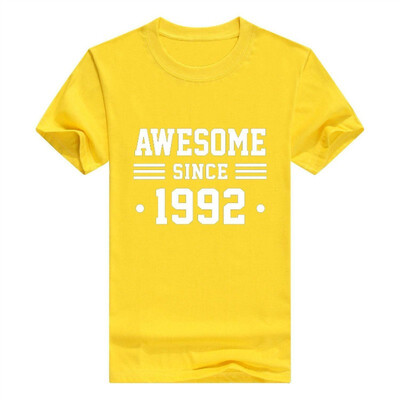 

26th Birthday Gift idea Awesome Since 1992 26 Year Old Shirt