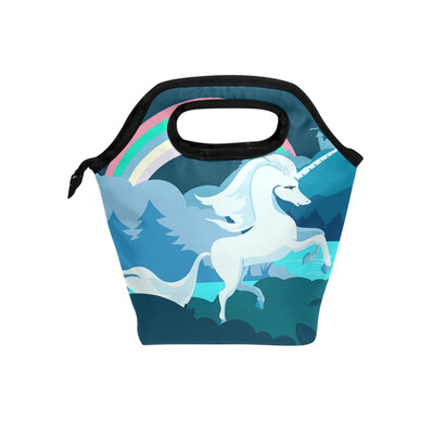 

Lunch Bag 5A4461458ebea Tote Travel Picnic Insulated Handbags Portable Zipper Lunch Bag Box