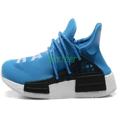 

Human Race HU Trail Running Shoes Mens Women Pharrell Williams Runner Yellow Black White Red Green Grey Blue Sports Sneakers 36-47