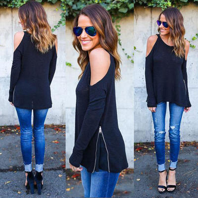 

2017 Womens Lady Long Sleeve Shirt Casual Lady Blouse Loose Cotton Tops T Shirt