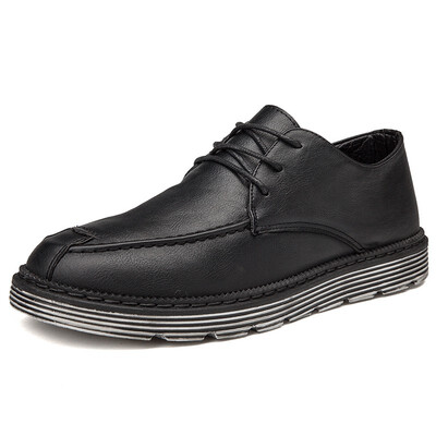 

Mens Shoes Fashion Casual Shoes Light shoes For Men Leather Lace Up Man Shoes Black Gray Brown Size 39-44