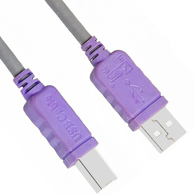 

Sanba (SANBAO) SUN-03 стандартное USB двойное магнитное кольцо высокопроизводительная передача серая линия печати 3 метра