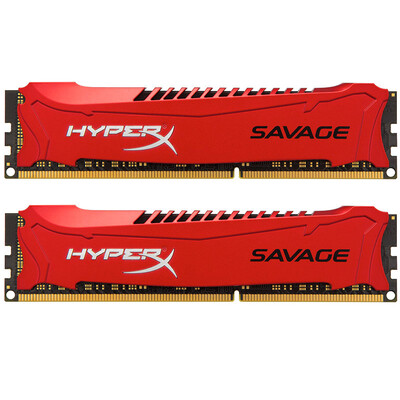 

Кингстон (Kingston) HyperX серии Savage DDR3 2400 8GB (4GBx2) настольный память (HX324C11SRK2 / 8)