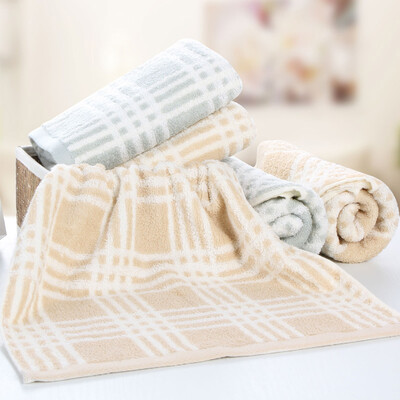 

[Jingdong supermarket] Xin brand towel home textiles Scotland Ⅱ cotton towel 3 installed mixed color 90g / Article 34 * 74cm